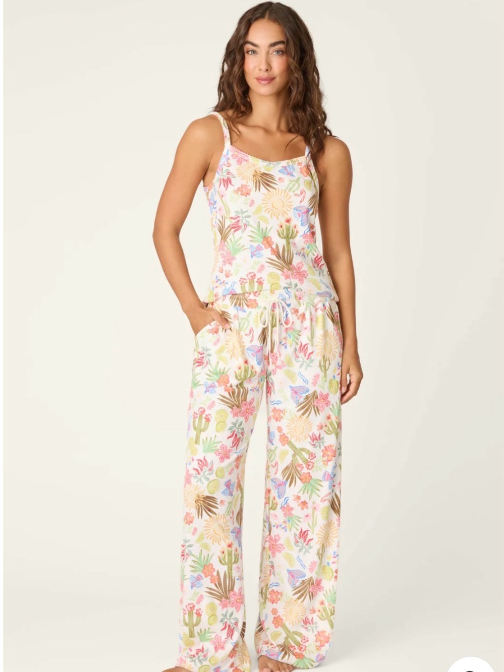 PJ Salvage Feelin' Prickly Desert Dreams PJ Set Medium New